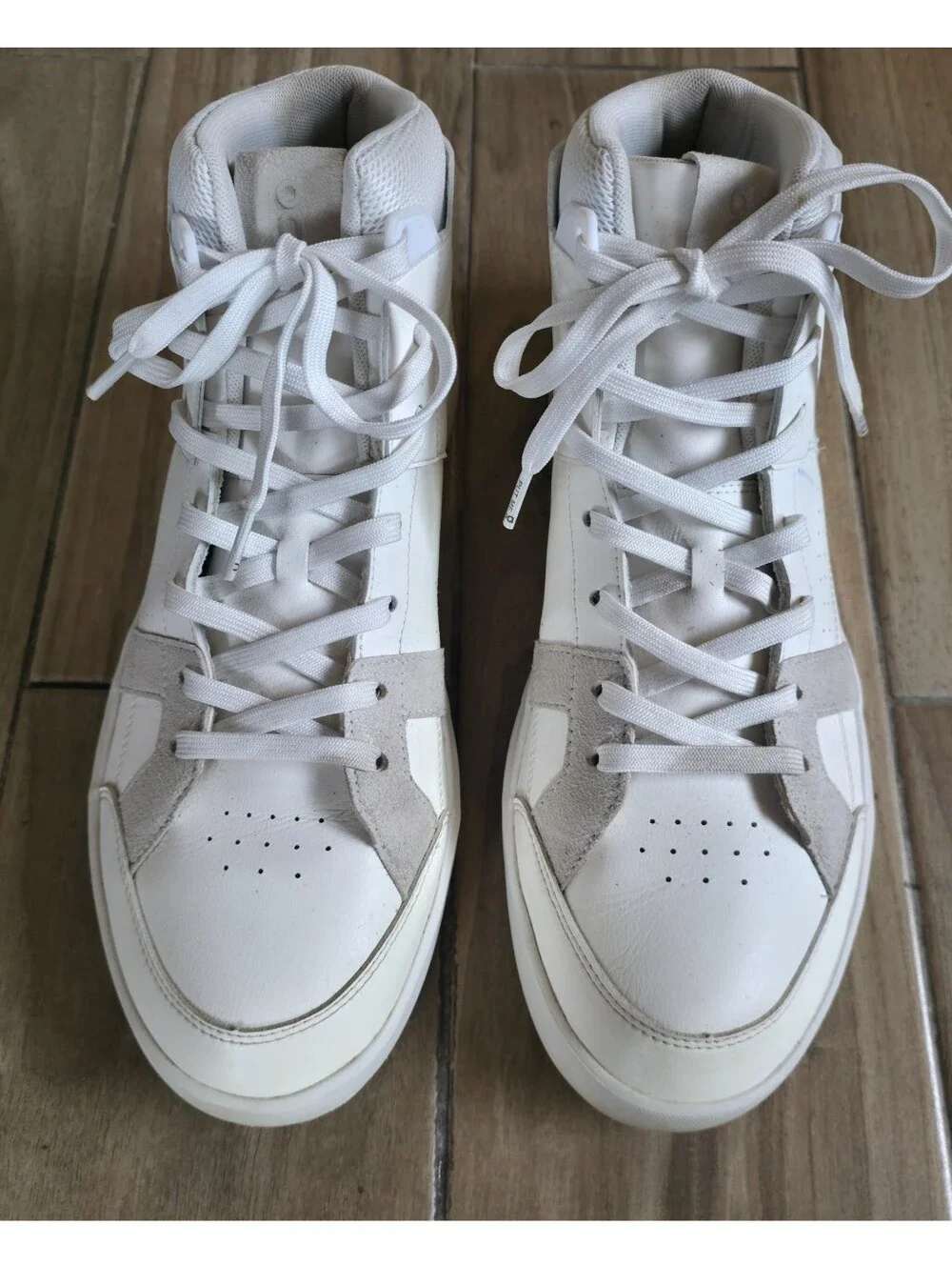 On Cloud THE ROGER Clubhouse Men's 11.5 White Sand Sneakers
